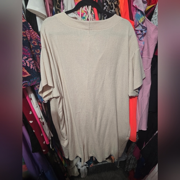 ⚘️⚘️Old Navy 3x Textured-Knit Utility Short-Sleeve Romper - Picture 4 of 4